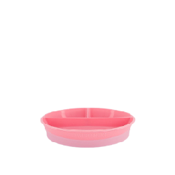 Twistshake Divided Plate Pink 6 m+ 1 pcs