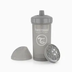 Twistshake Tasse à bec - Gris - 360ml