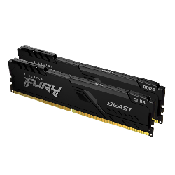 Kingston Technology FURY Beast Barrette Mémoire 32 GB 2 x 16 GB DDR4 3600 MHz (KF436C18BBK2/32)