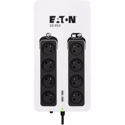 Eaton 3S850F alimentation d'énergie non interruptible Veille 0,85 kVA 510 W 8 sortie(s) CA (3S850F)