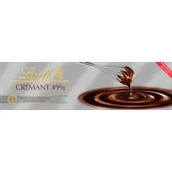 Lindt Crémant 49% Chocolat noir 300 g