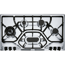 Franke POI 6 3GAV-D-O Noir, Acier inoxydable Intégré Gaz 5 zones