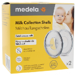Medela 2 Coupelles Recueil-Lait