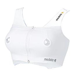 Medela Easy Expression™ Bustier White velikost S 1 pcs