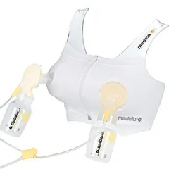 Medela Easy Expression™ Bustier White velikost S 1 pcs