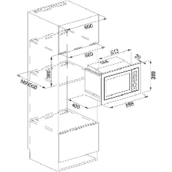 Franke FMW 250 CS2 G XS Intégré 25 L 900 W Acier inoxydable