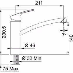 Franke 115.0391.460 robinet Chrome - Vue supplémentaire 2
