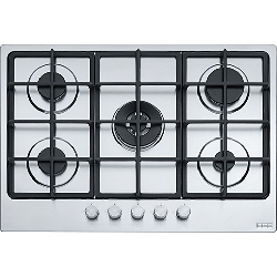 Franke Smart FHSM 755 4G DC XS C Acier inoxydable Intégré 73 cm Gaz 5 zones