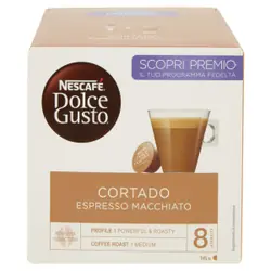 Nescafé Dolce Gusto Cortado Capsule de café Café moyennement torréfié 16 pièce(s)