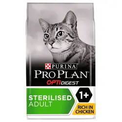 Purina Sterilised OPTIDigest croquette pour chat 1,5 kg Adulte Poulet