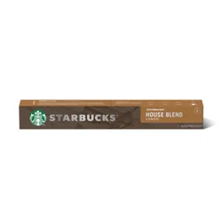 Starbucks House Blend Lungo Capsule de café Café moyennement torréfié 10 pièce(s)