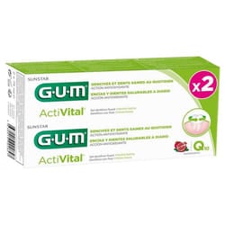 Dentifrice Gencives Et Dents Saines Q10 2x75ml ActiVital Gum