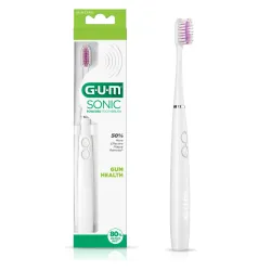 GUM Activital Sonic Brosse à Dents Souple - Couleur : Blanc