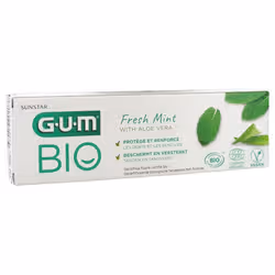 GUMDentifrice protection quotidienne Bio GUMFresh mintCosmétique biologique75ml Formulation douce avec 99% d’ingrédients d'origine naturelle