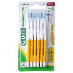 Brossettes Interdentaires Bi-Direction 1.4 mm x6 Gum