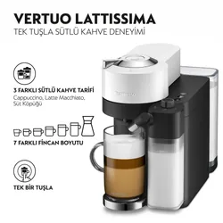 Nespresso Vertuo GDV5-EU-WH-NE machine à café Entièrement automatique Cafetière à dosette 1,6 L