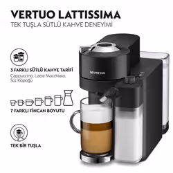 Nespresso Vertuo GDV5-EU-BK-NE machine à café Entièrement automatique Cafetière à dosette 1,6 L - Vue supplémentaire 2