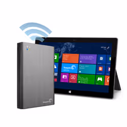 Seagate Wireless Plus 1TB disque dur externe 1000 Go Gris - Vue supplémentaire 14