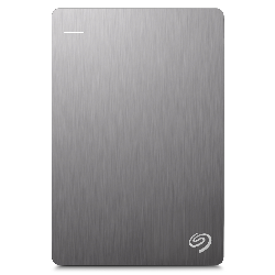 Seagate Backup Plus Disque portable Slim 1TB, Argent