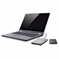 Seagate Backup Plus Disque portable Slim 1TB, Argent - Vue supplémentaire 4