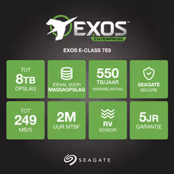 Seagate Enterprise ST8000NM0075 disque dur 3.5" 8 To SAS - Vue supplémentaire 3