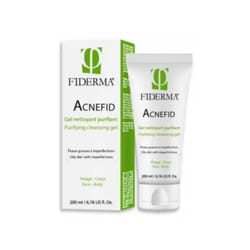 FIDERMA ACNEFID Gel nettoyant purifiant peaux grasses, 200ml