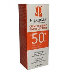 FIDERMA CREME ECRAN SPF 50 INVISIBLE 50ML