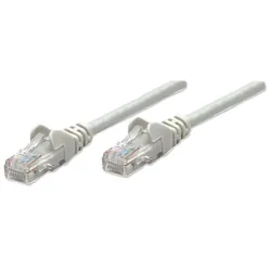 Intellinet Cat5e, 1m câble de réseau Gris U/UTP (UTP) (318921)