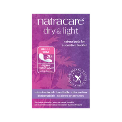 Serviettes Incontinence Slim Dry & Light Boite De 20 Natracare