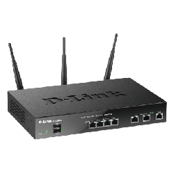 D-Link DSR-1000AC routeur sans fil Gigabit Ethernet Bi-bande (2,4 GHz / 5 GHz) Noir (DSR-1000AC)
