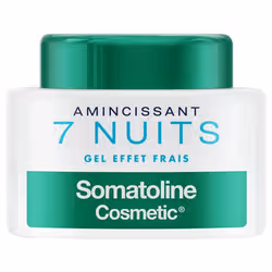 Somatoline Cosmetic Amincissant 7 Nuits Ultra Intensif Gel Frais 400 ml est un gel pour un traitement ultra intensif qui utilise la cryothérapie pour une action minceur et drainante avec des résultats visibles en 7 nuits