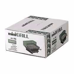 Ferraboli Minigrill Grill Dessus de table Charbon de bois (combustible) Noir - Vue supplémentaire 3