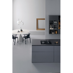 Whirlpool GOWL 628/NB plaque Noir Intégré (placement) 59 cm Gaz 4 zones
