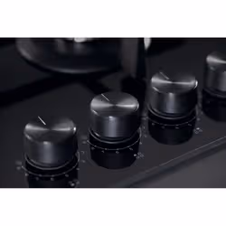 Whirlpool GOWL 628/NB plaque Noir Intégré (placement) 59 cm Gaz 4 zones - Vue supplémentaire 7