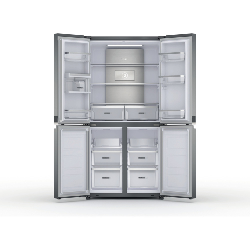 Whirlpool WQ9 U1L frigo américain Pose libre 594 L F Acier inoxydable