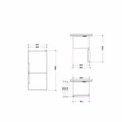 Whirlpool W84BE 72 X 2 réfrigérateur-congélateur Autoportante 588 L E Acier inoxydable - Vue supplémentaire 19