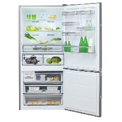 Whirlpool W84BE 72 X 2 réfrigérateur-congélateur Autoportante 588 L E Acier inoxydable