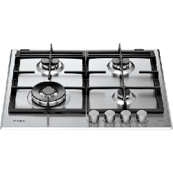 Whirlpool GMAL 6422/IXL Acier inoxydable Intégré (placement) 59 cm Gaz 4 zones