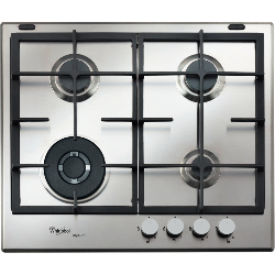 Whirlpool GMA 6422/IXL Acier inoxydable Intégré (placement) Gaz 4 zones