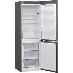 Whirlpool W5 811E OX réfrigérateur-congélateur Autoportante 339 L Gris