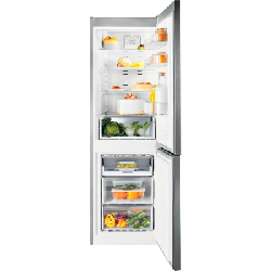 Whirlpool WFNF81EOX réfrigérateur-congélateur Autoportante 320 L A Gris