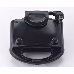Ariete 1980 gaufrier et appareil à croque-monsieur 750 W Noir, Gris - Vue supplémentaire 4