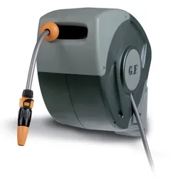 G.F. REWall30 Enrouleur mural Automatique Gris, Orange