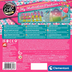 Clementoni Crazy Chic Mes pendentifs multicolores - My multicolour pendants - Vue supplémentaire 5