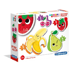 Clementoni My First Puzzles Jeu de puzzle 3 pièce(s) Alimentation et boissons