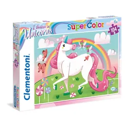 Clementoni I Believe in Unicorns Jeu de puzzle 104 pièce(s) Dessins animés