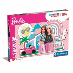 Clementoni Supercolor 104 pièces shaped - Barbie