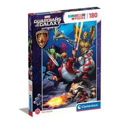 Clementoni Supercolor Marvel guardians of the galaxy Jeu de puzzle 180 pièce(s) Bandes dessinées