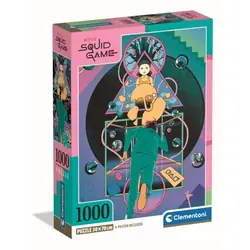 Clementoni Compact 1000 pièces - Squid Game