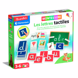 Clementoni Les lettres tactiles - Montessori - Vue supplémentaire 2